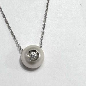 Galatea Diamond in a Pearl Necklace